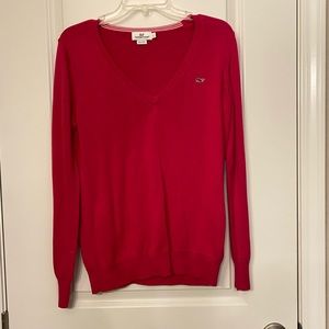 Dark Pink Vineyard Vines Sweater